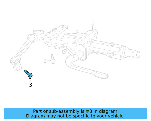 Column Assembly Lower Bolt N-010-335-13 - View 30