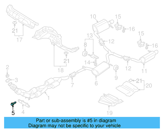 Steering Column Mount Bolt N-102-400-03 - View 66