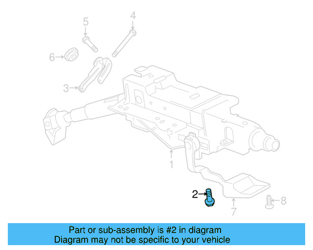 Support Bracket Bolt N-106-012-02