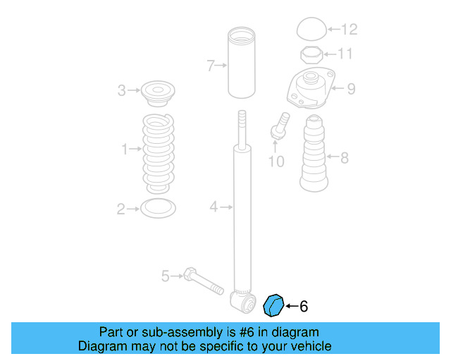 Stabilizer Link Lock Nut N-102-861-10 - View 66