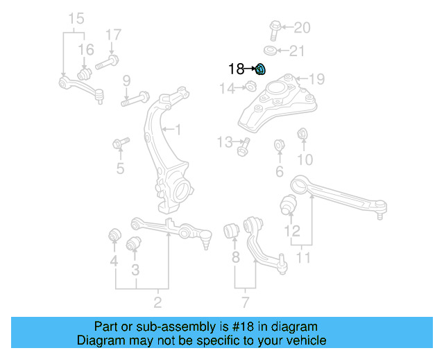 Stabilizer Link Lock Nut N-102-861-10 - View 19