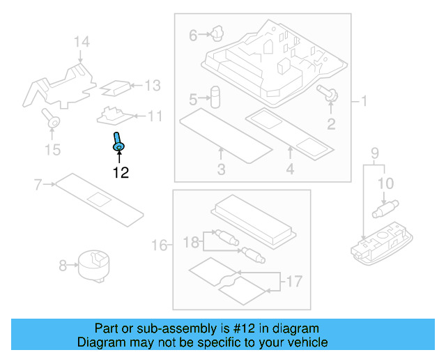 Lamp Bezel Screw N-102-897-02 - View 5