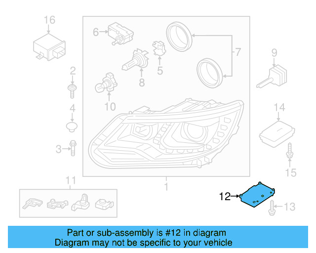 High Intensity Discharge (Hid) Lighting Ballast 8K0-941-597-E - View 4