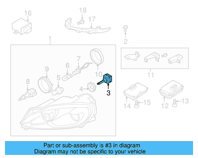 High Beam Bulb N-107-333-01 - View 19