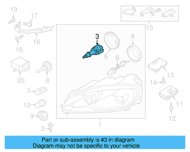 Low Beam Bulb N-103-201-02 - View 177