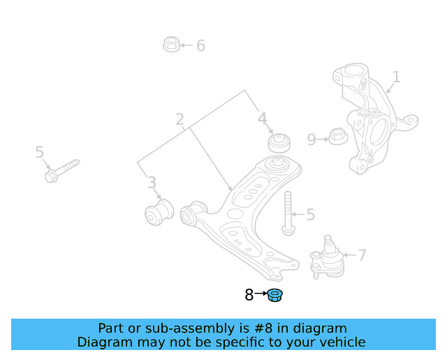 Ball Joint Nut N-103-320-02 - View 38