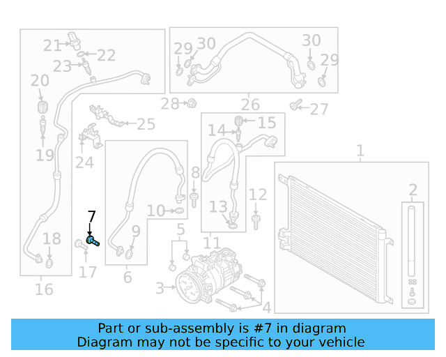 Front AC Line Bolt N-103-471-03 - View 15