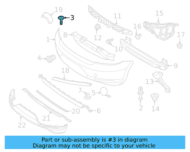 Fender Liner Extension Screw N-103-546-02 - View 142