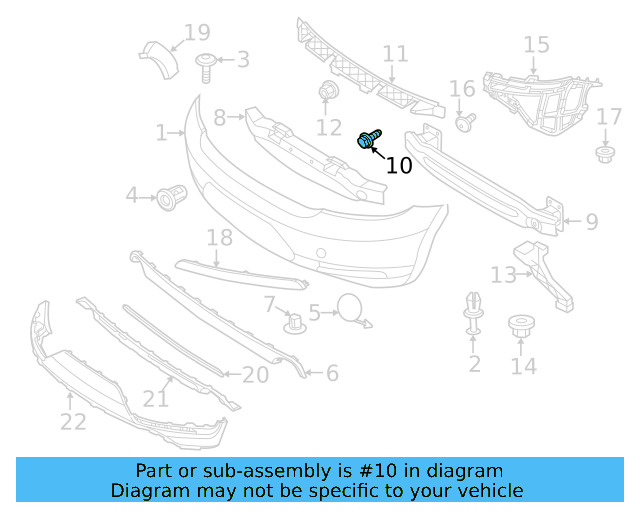 Impact Bar Bolt N-905-818-04 - View 61