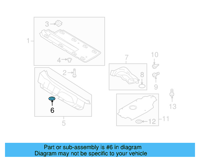 Fender Liner Extension Screw N-103-546-02 - View 274