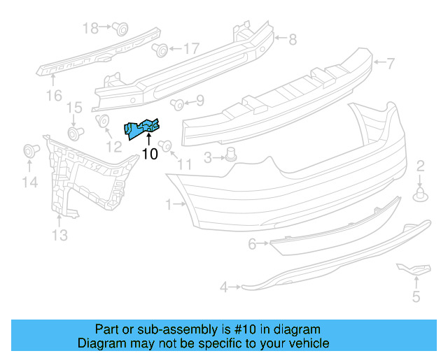 Fender Liner Extension Screw N-103-546-02 - View 192