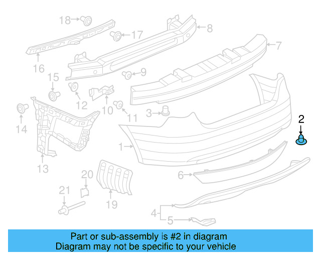 Fender Liner Extension Screw N-103-546-02 - View 118