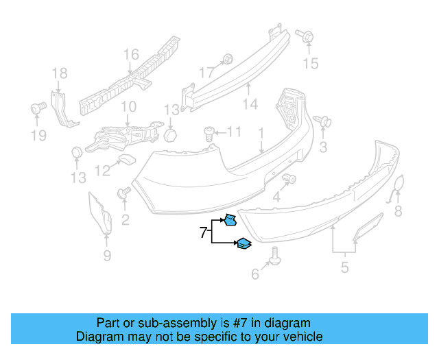 Fender Liner Extension Screw N-103-546-02 - View 6