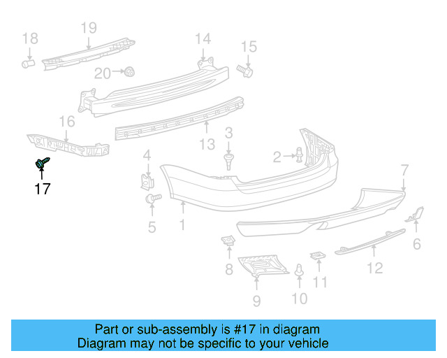 Impact Bar Bolt N-905-818-04 - View 56