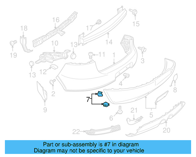 Fender Liner Extension Screw N-103-546-02 - View 18