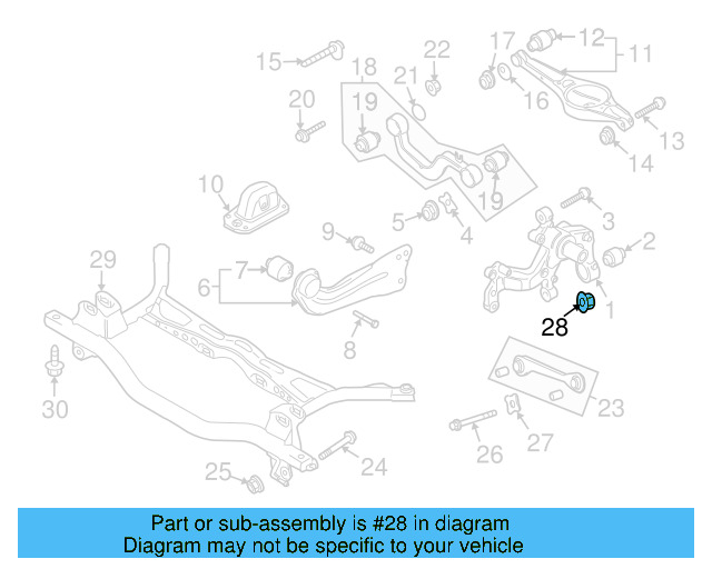 Lower Control Arm Lock Nut N-101-064-02 - View 189
