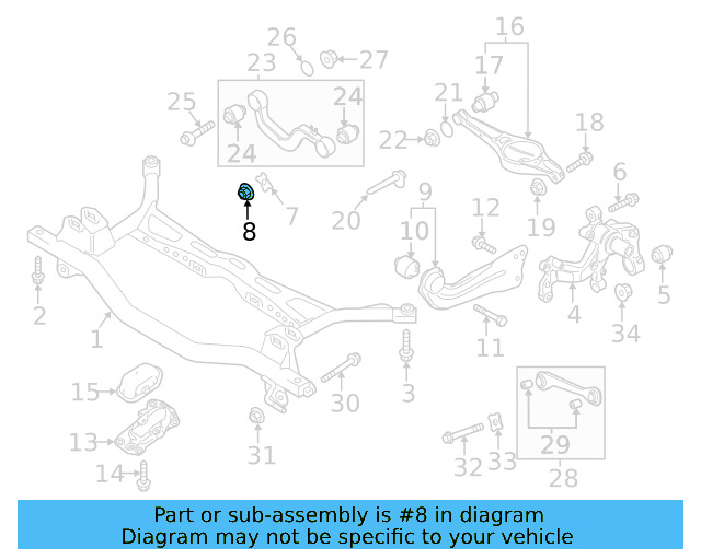 Tie Rod Assembly Nut N-104-018-01 - View 82
