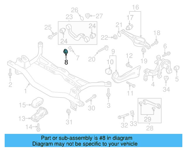 Tie Rod Assembly Nut N-104-018-01 - View 16
