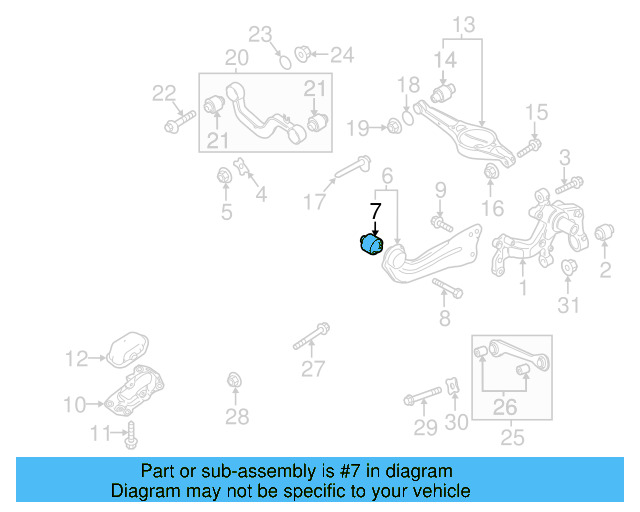 Lower Control Arm Lock Nut N-101-064-02 - View 102