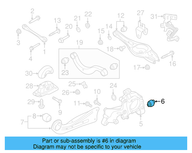 Knuckle Bushing 1K0-505-553-A - View 39