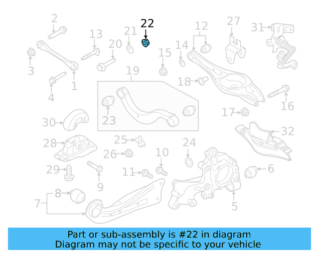 Tie Rod Assembly Nut N-104-018-01 - View 79