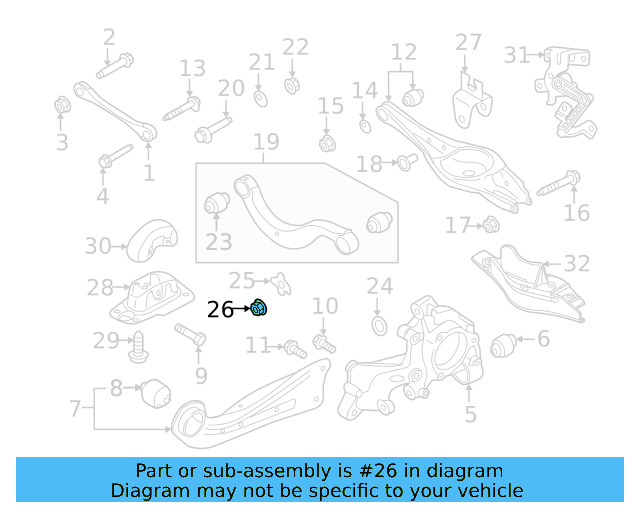 Tie Rod Assembly Nut N-104-018-01 - View 78