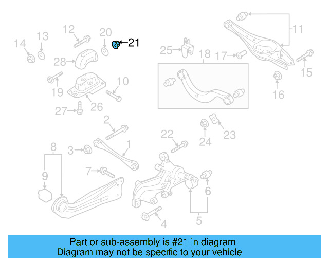Tie Rod Assembly Nut N-104-018-01 - View 33