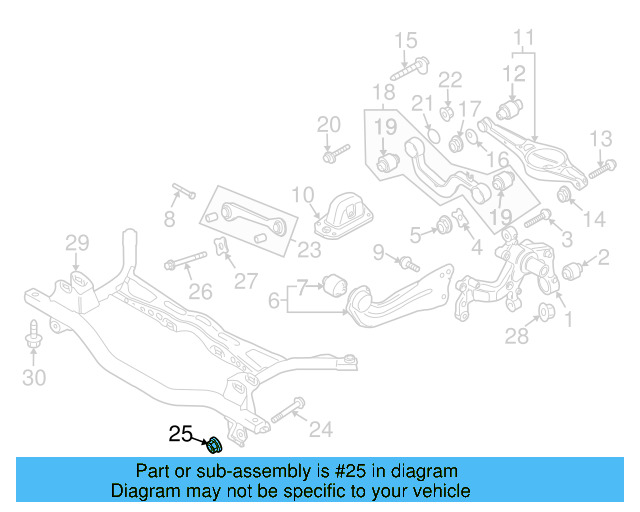 Lower Control Arm Lock Nut N-101-064-02 - View 184