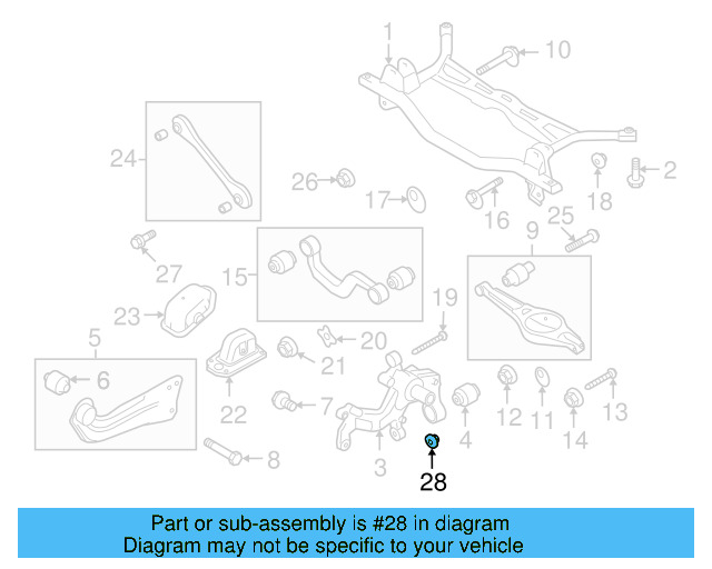 Lower Control Arm Lock Nut N-101-064-02 - View 142