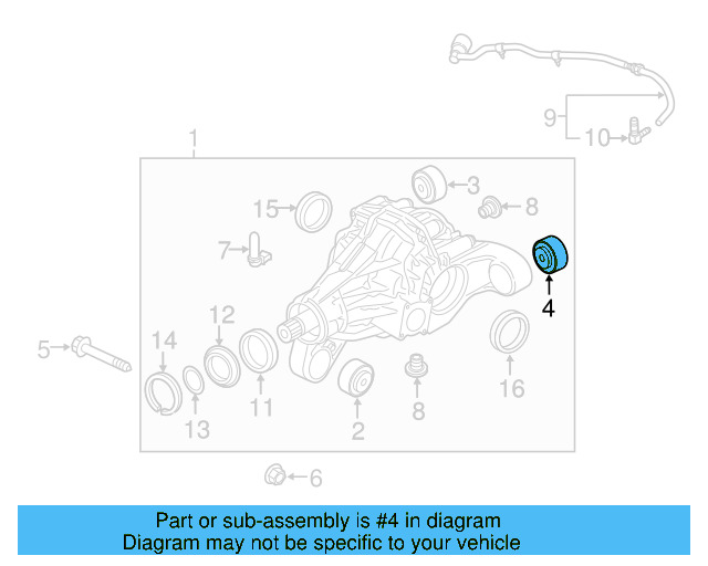 Stabilizer Link Nut N-104-029-04 - View 18