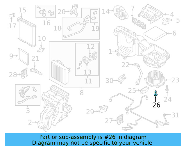 Fan & Motor Screw N-104-241-02 - View 28