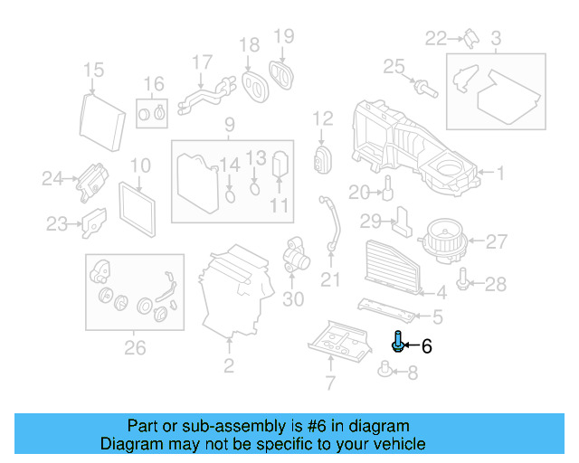Fan & Motor Screw N-104-241-02 - View 5