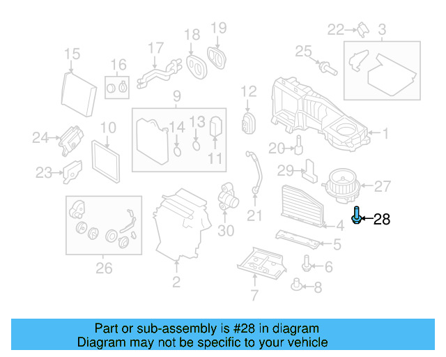 Fan & Motor Screw N-104-241-02 - View 6