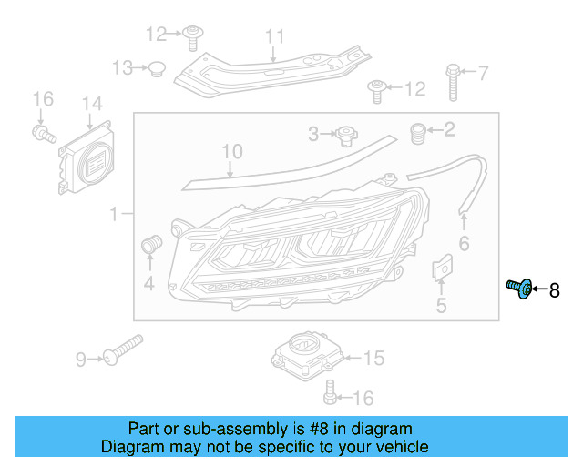 Engine Intake Manifold Bolt N-910-972-01 - View 9