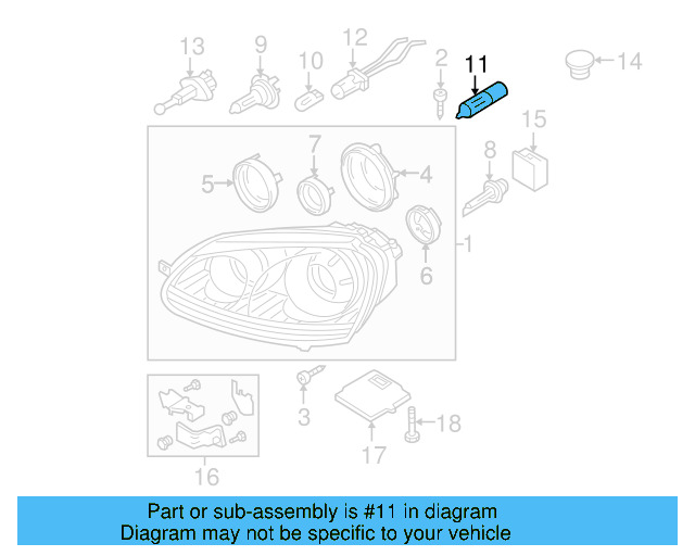 Signal Lamp Bulb N-104-456-02 - View 10