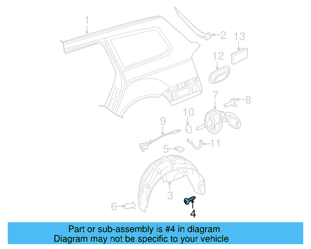 Door Trim Panel Nut N-105-168-01 - View 45