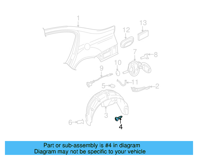 Door Trim Panel Nut N-105-168-01 - View 9