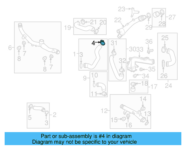 Rear Hose Clamp N-105-188-01 - View 58