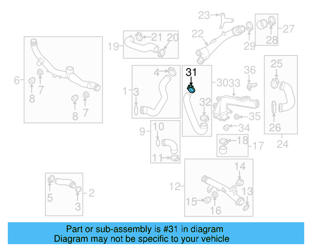 Rear Hose Clamp N-105-188-01 - View 59