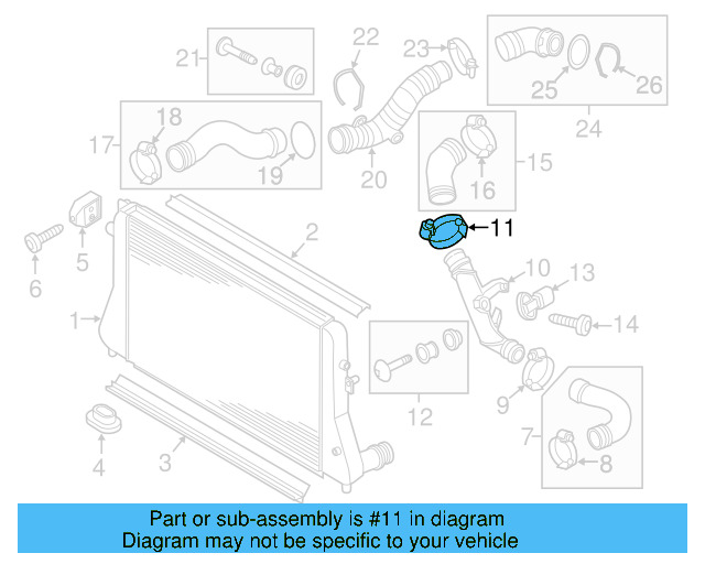 Connector Hose Seal 3C0-145-117-D - View 61