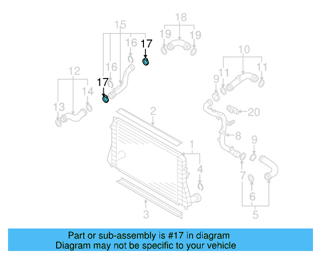 Hose & Tube Assembly Clamp N-105-189-01 - View 87