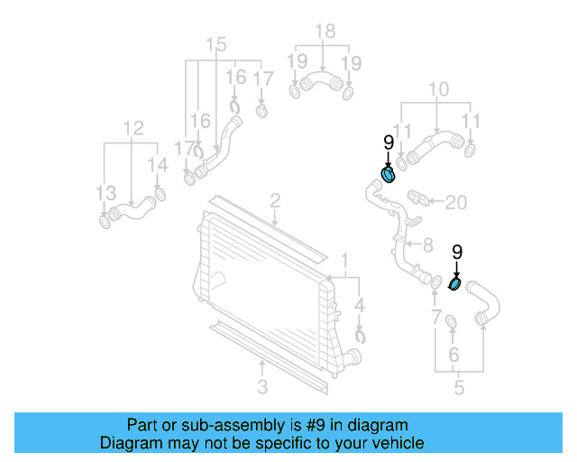 Hose & Tube Assembly Clamp N-105-189-01 - View 88