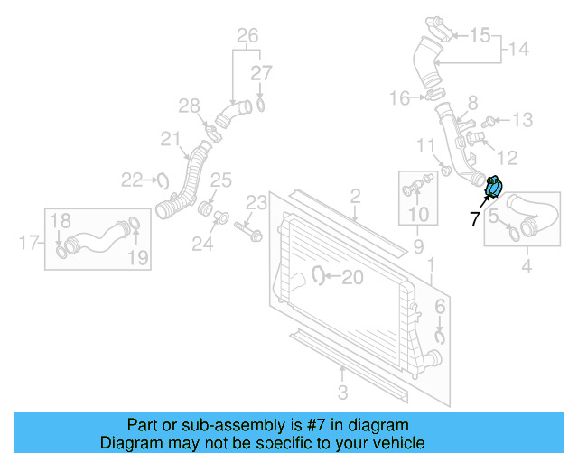 Rear Hose Clamp N-105-444-01 - View 107