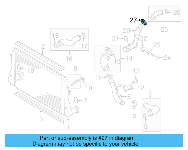 Rear Hose Clamp N-105-444-01 - View 95