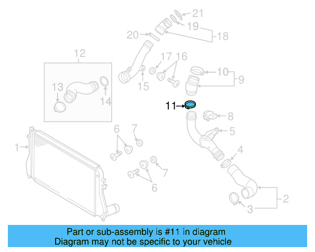 Front Hose Clamp N-106-199-01 - View 8