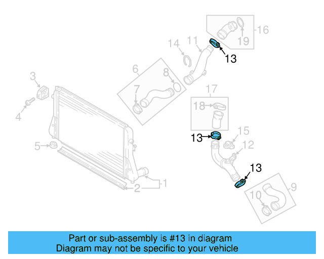 Hose & Tube Assembly Clamp N-105-189-01 - View 126