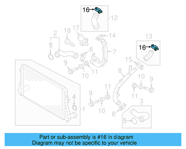 Hose & Tube Assembly Clamp N-105-189-01 - View 91