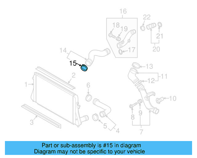 Front Hose Clamp N-106-199-01 - View 71