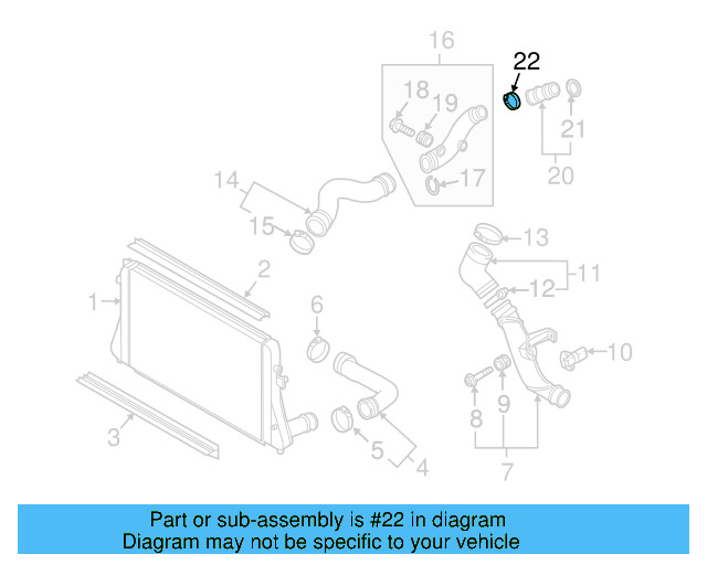Front Hose Clamp N-106-199-01 - View 80