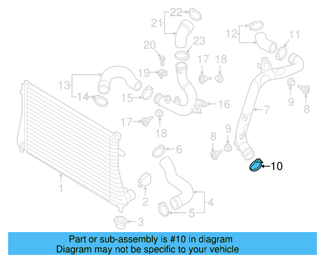 Front Hose Clamp N-106-199-01 - View 66